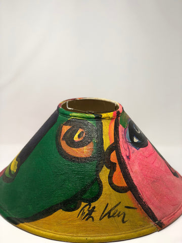 “Faces” Lamp shade
